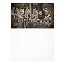 Assembly Munitions Factory Workers  1945 Personalized Invitations