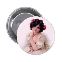 Assez dans le rose badge avec épingle