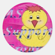 ASSGO Merchandise Round Sticker