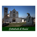 Assisi Cathedral (Italian: Cattedrale di Assisi Post Card