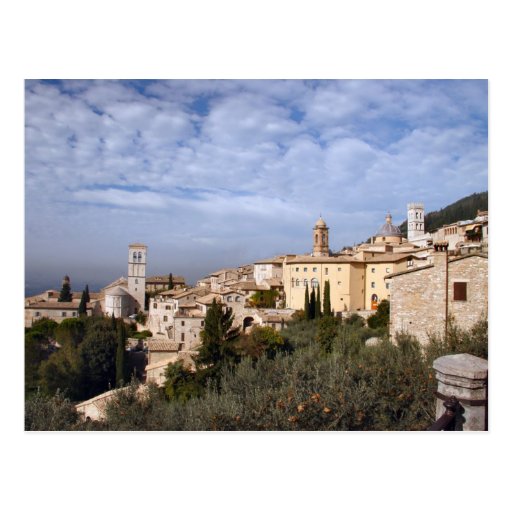 Assisi Italy Postcard