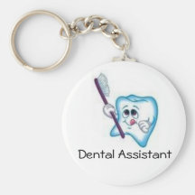 Assistant dentaire porte-clef