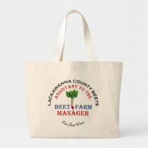 Assistant to the Beet Farm Manager Canvas Bag