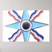 Assyrianstar, Palestine Print