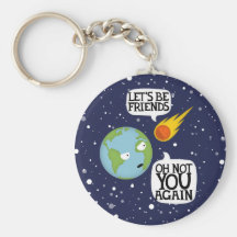 Asteroid again key chains