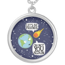 Asteroid again necklaces