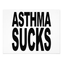 Asthma Sucks Personalized Invite