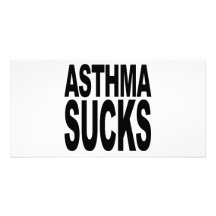 Asthma Sucks Photo Cards