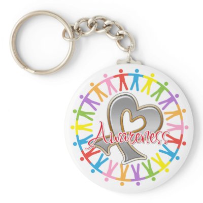 Asthma Unite in Awareness Keychains by giftsforawareness