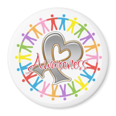 Asthma Unite in Awareness Fridge Magnet by giftsforawareness