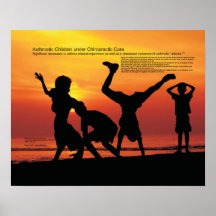 Asthmatic Children under Chiropractic Care Posters