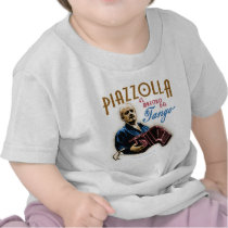 Astor Piazzolla Tee Shirts