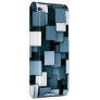 Astract Futuristic Cubes Blue Barely There Ipod Covers