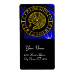 ASTRAL LABYRINTH CUSTOM SHIPPING LABELS