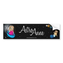 Astro Anne Bumper Stickers
