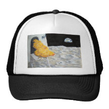 Astro Chicken Trucker Hats