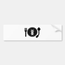 astro DJ Bumper Sticker