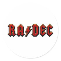 Astro Rocker Sticker