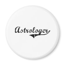 Astrologer Professional Job Refrigerator Magnets