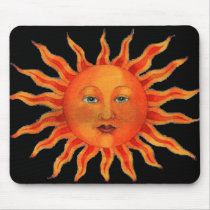 Astrological Sun Mousepad