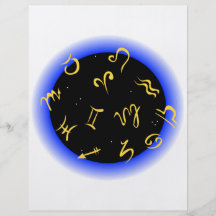 Astrological Symbols Flyer