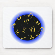 Astrological Symbols Mouse Pads