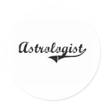 Astrologist Professional Job Stickers