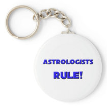 Astrologists Rule! Keychain