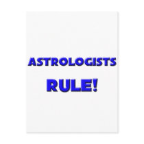 Astrologists Rule! Postcard