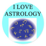astrology lover design sticker