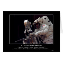 Astronaut Steven L. Smith – mission specialist – w Greeting Card