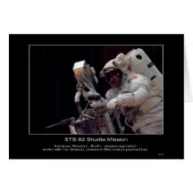 Astronaut Steven L. Smith – mission specialist – w Greeting Card