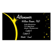 Astronomer Business Card