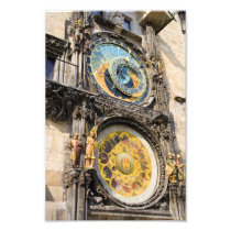 Astronomical Clock in Prague Photo Art