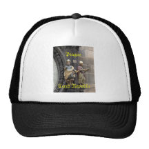 Astronomical Clock or Prague Orloj Mesh Hat