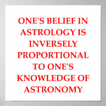 astronomy astrology joke posters