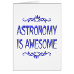 Astronomy is Awesome Card
