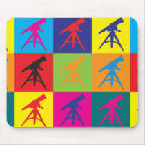 Astronomy Pop Art Mouse Mats
