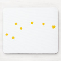 astronomy-ursa-minor mouse pad