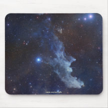 Astronomy Witch Head Nebula Mousepad