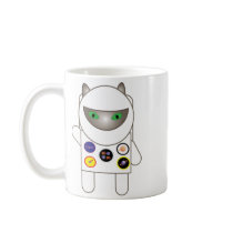 Astrounaut Kitty Coffee Mugs
