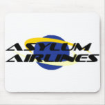 Asylum Airlines musematte mousepads