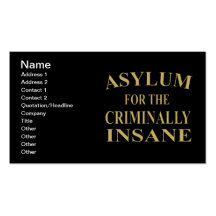 Asylum Business Card
