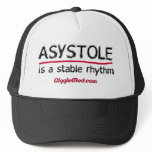 Asystole Medical Humour hats