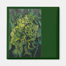 At Death's Door Refrigerator Magnet