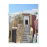 At home in Santorini