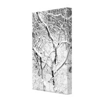 at home in snow canvas prints
