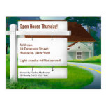 At Home Real Estate Postcard