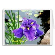 "At Pond's Edge...Purple Iris" cards