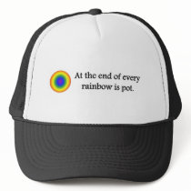 at-the-end-of-every-rainbow-is-pot mesh hat